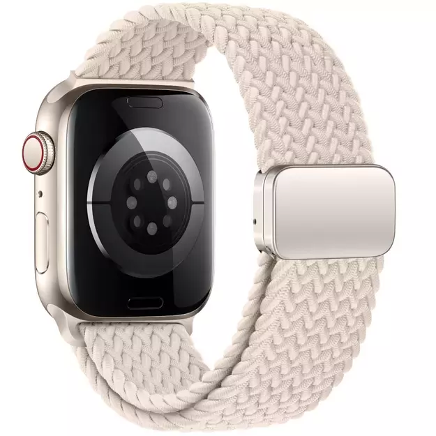 Tech-Protect Nylonmag Strap for Apple Watch 4 / 5 / 6 / 7 / 8 / 9 / SE (38 / 40 / 41 mm) - Beige 6