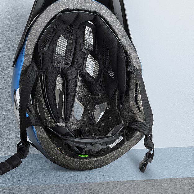 Rockbros TS-61 10110061001 Children' s Bike Helmet with Detachable Chin Size S (48-54) - Blue 1