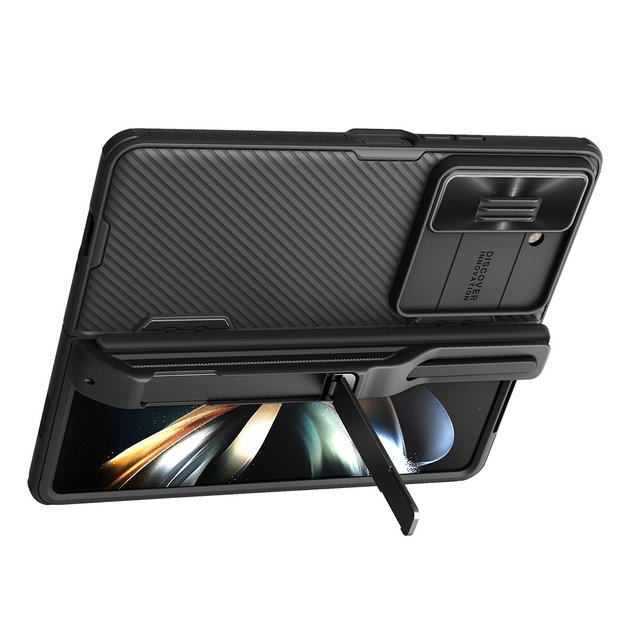 Nillkin CamShield Fold Case for Samsung Galaxy Z Fold 5 with additional stylus holder - black 2