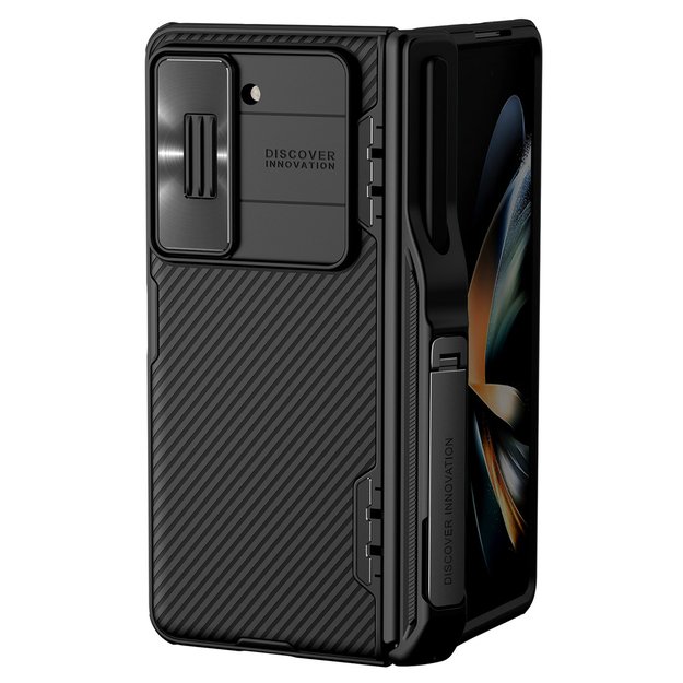 Nillkin CamShield Fold Case for Samsung Galaxy Z Fold 5 with additional stylus holder - black 1