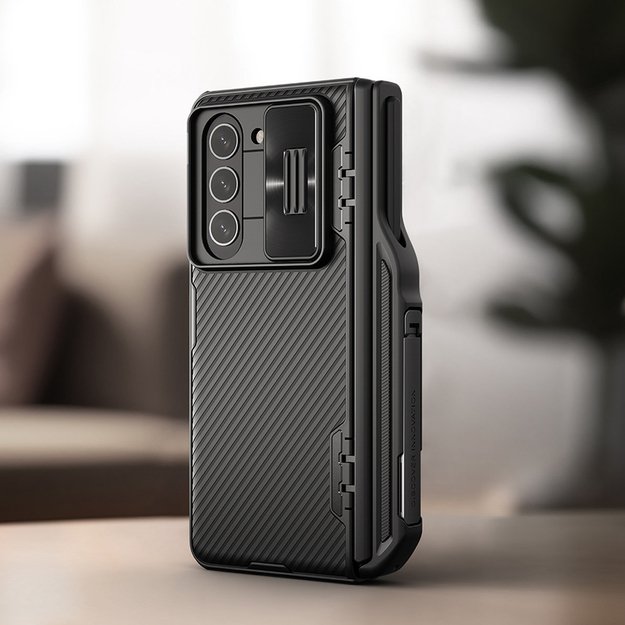 Nillkin CamShield Fold Case for Samsung Galaxy Z Fold 5 with additional stylus holder - black 17