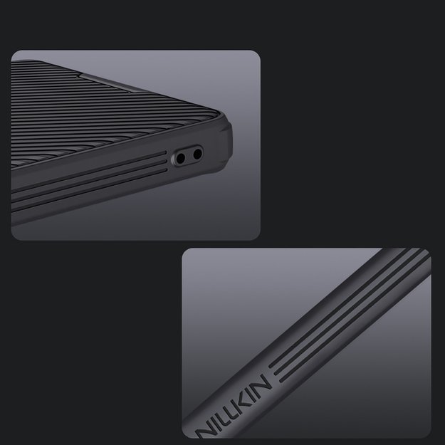Nillkin CamShield Pro Case for Samsung S25 Ultra with Camera Cover - Black 9