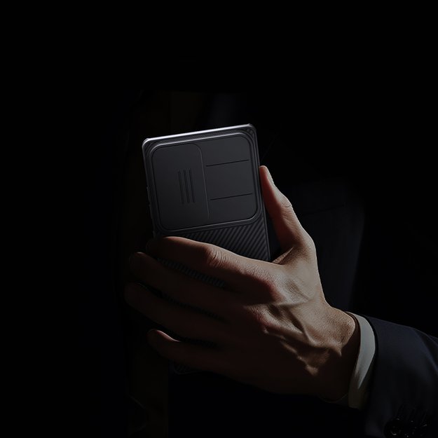 Nillkin CamShield Pro Case for Samsung S25 Ultra with Camera Cover - Black 8