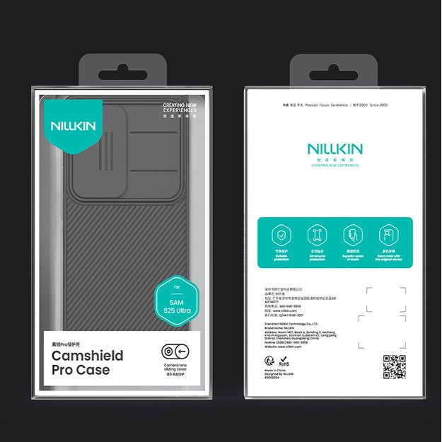 Nillkin CamShield Pro Case for Samsung S25 Ultra with Camera Cover - Black 11