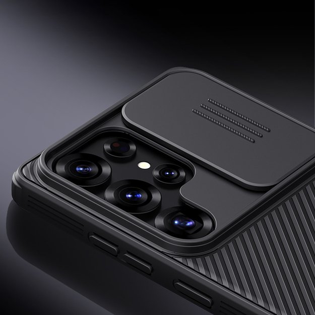 Nillkin CamShield Pro Case for Samsung S25 Ultra with Camera Cover - Black 5