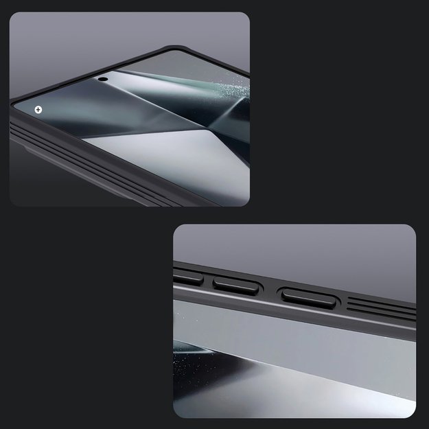 Nillkin CamShield Pro Case for Samsung S25 Ultra with Camera Cover - Black 10