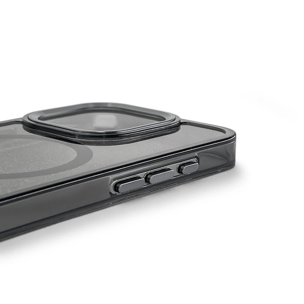 Glitter Case MagSafe Compatible for iPhone 17 Pro Max - Black 2