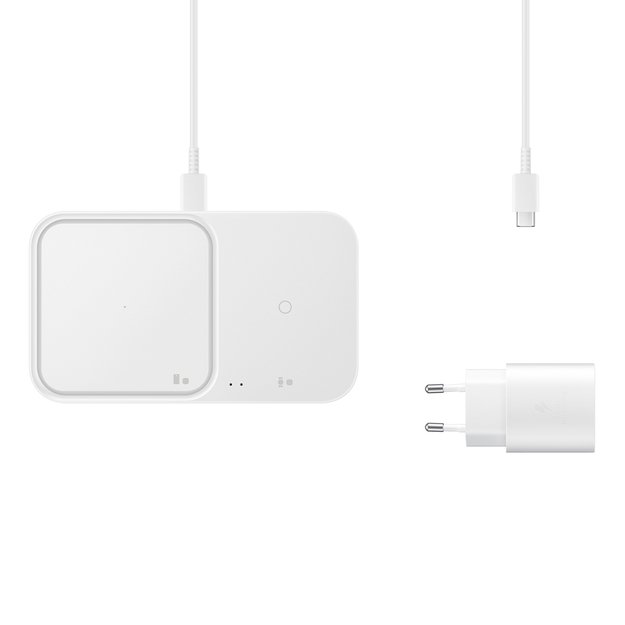 Samsung Wireless Charger Duo EP-P5400BWEGEU inductive charger 15W - white 5