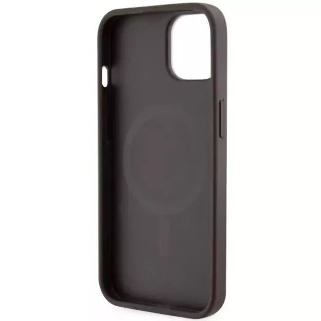 Guess GUHMP14MHGCFSEW iPhone 14 Plus 6.7&quot  brown/brown hard case GCube Stripes MagSafe 13