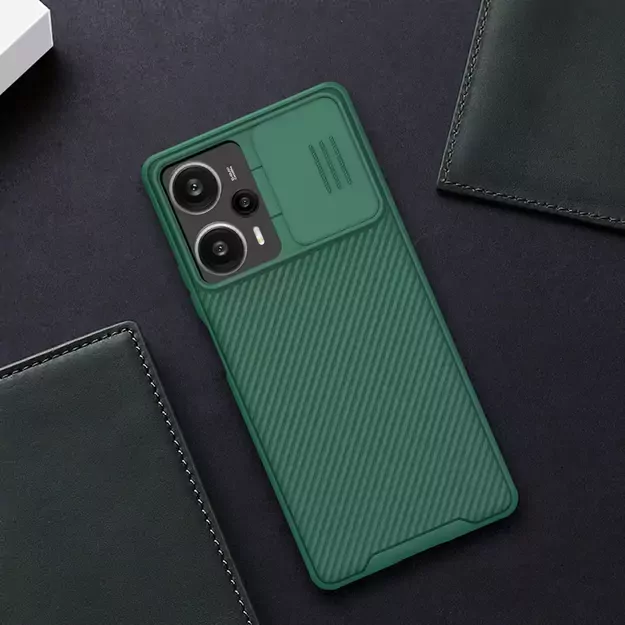 Xiaomi Redmi Note 12 Turbo / Xiaomi Poco F5 Armored Case with Nillkin CamShield Pro Case - Black 35