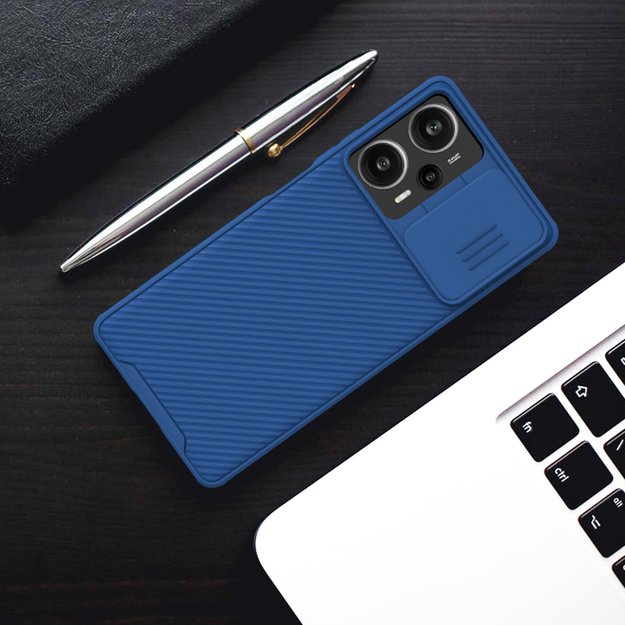 Xiaomi Redmi Note 12 Turbo / Xiaomi Poco F5 Armored Case with Nillkin CamShield Pro Case - Black 19