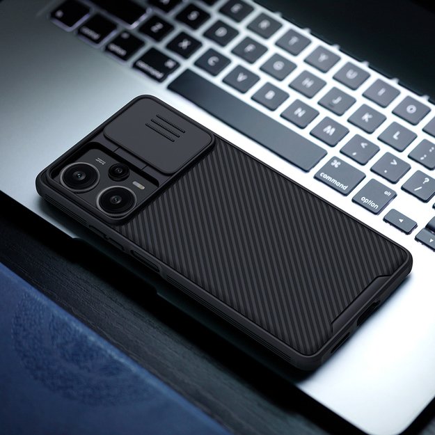 Xiaomi Redmi Note 12 Turbo / Xiaomi Poco F5 Armored Case with Nillkin CamShield Pro Case - Black 17