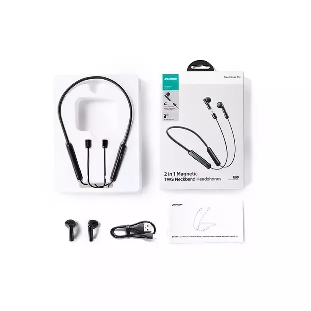 Joyroom DS1 sports wireless neckband headphones - black 20