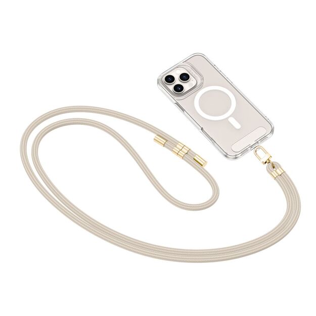Tech-Protect C7S Rope Crossbody Strap Leash - Beige 1