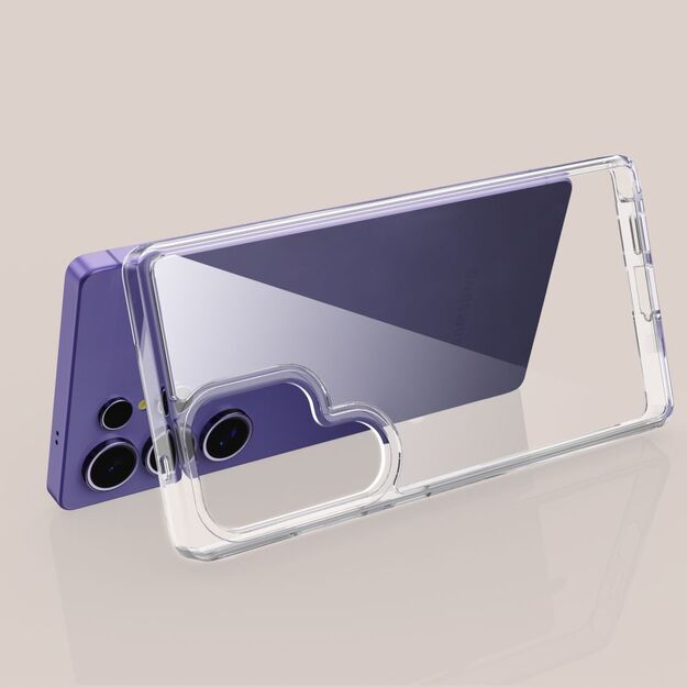 Tech-Protect Flexair Hybrid Case for Samsung Galaxy S25 Ultra - Clear 1