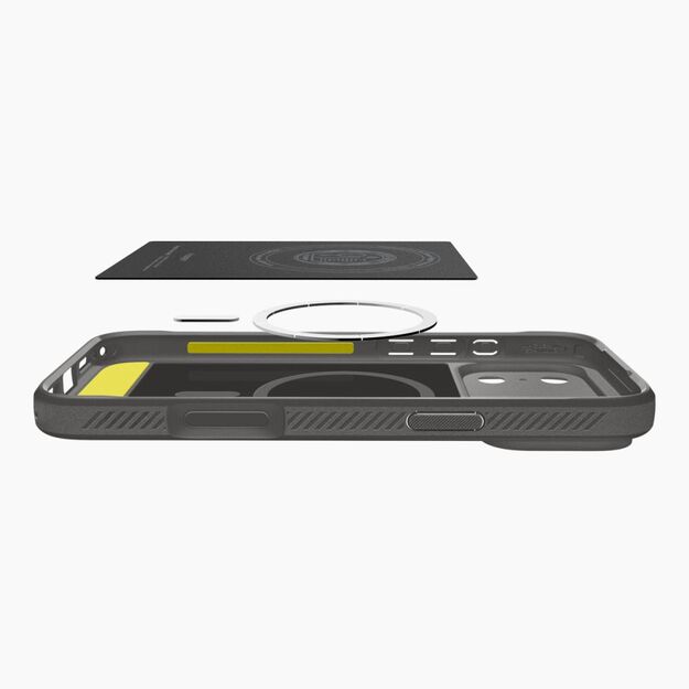 Spigen Rugged Armor Mag MagSafe Case for iPhone 17 Pro Max - Gray 6
