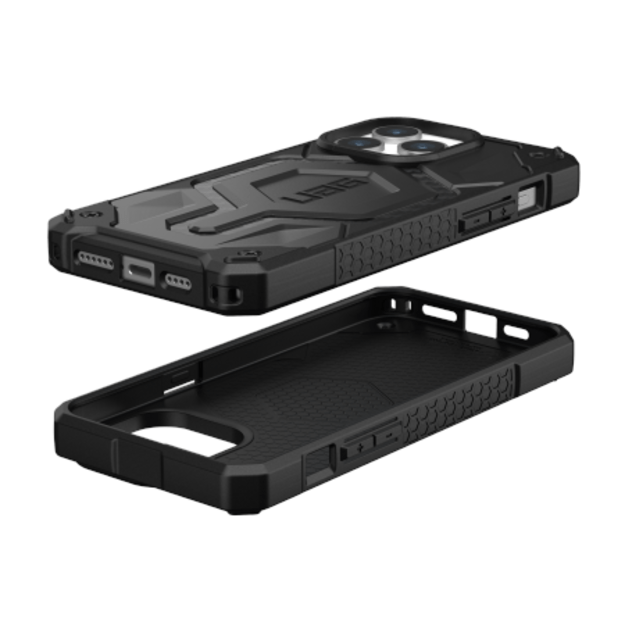 UAG Monarch Pro case with MagSafe for iPhone 15 Pro Max - black carbon 2