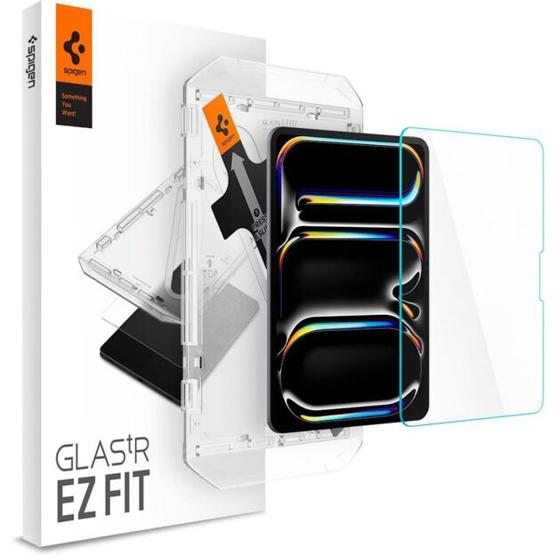 Spigen Glas.tR EZ Fit Tempered Glass for iPad Pro 11' '  2024