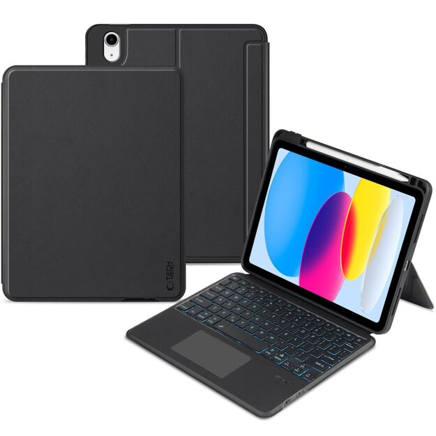 Tech-Protect SC Mag Pen + Keyboard Case for iPad 10.9&quot  10th Gen. (2022) - Black