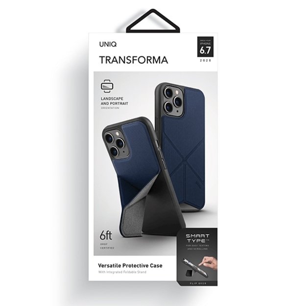 Uniq Transforma case for iPhone 12 Pro Max - blue 6