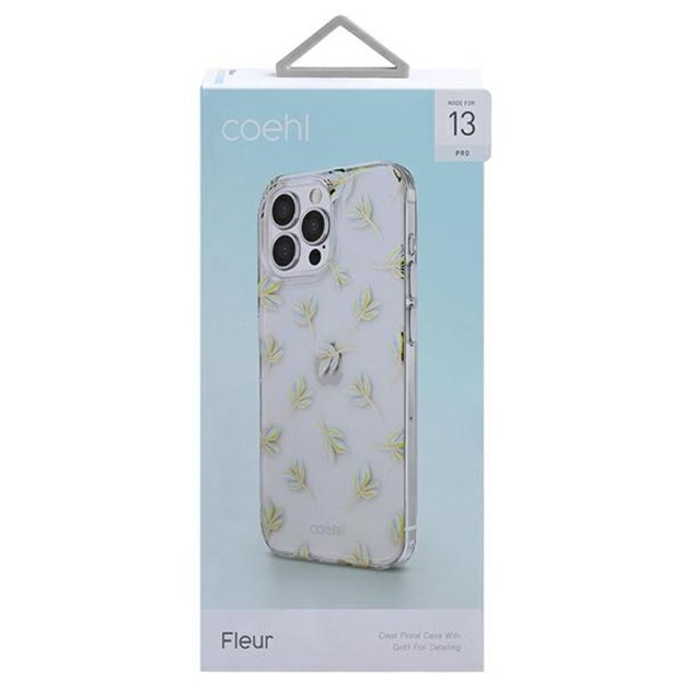 Uniq Coehl Fleur case for iPhone 13 Pro / iPhone 13 - blue 1