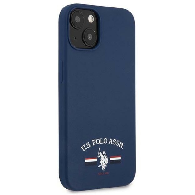 US Polo USHCP13SSFGV iPhone 13 mini 5,4  granatowy/navy Silicone Collection 3