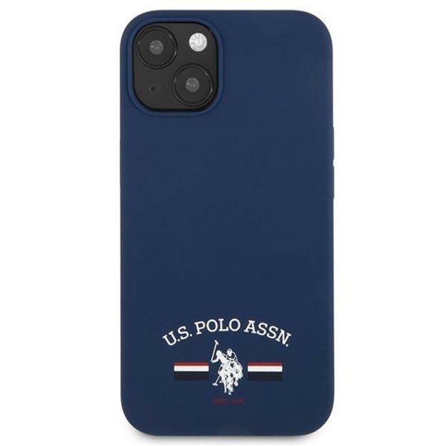 US Polo USHCP13SSFGV iPhone 13 mini 5,4  granatowy/navy Silicone Collection 2