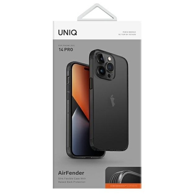 Uniq Air Fender case for iPhone 14 Pro - gray 9