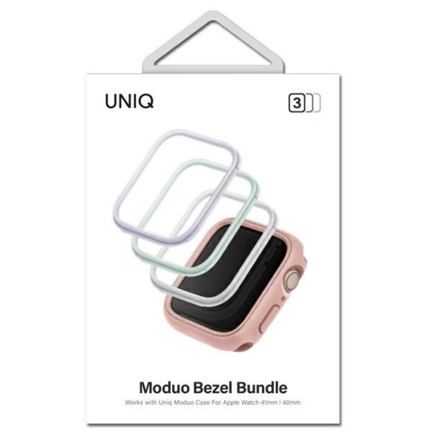 Frame for Uniq Moduo 3in1 case for Apple Watch 4/5/6/7/8/SE/SE2 40/41mm - sage, lilac, white 1