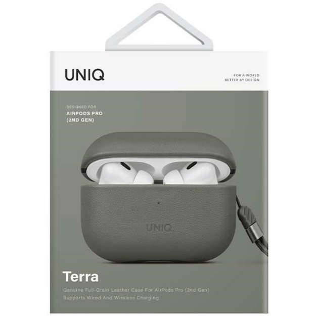 Uniq Terra case for AirPods Pro 2nd gen - green 4