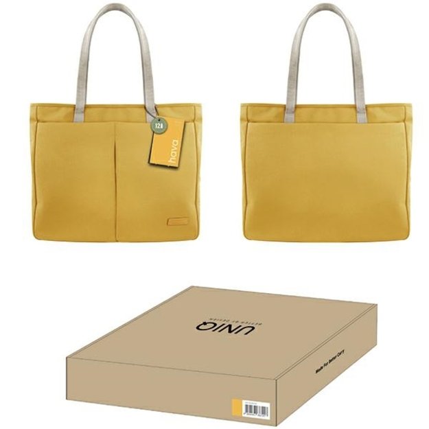 Uniq Hava bag for a 16' '  RPET laptop - yellow 7