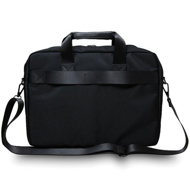 BMW Carbon &amp  Red Stripes bag for a 16&quot  laptop - black 2