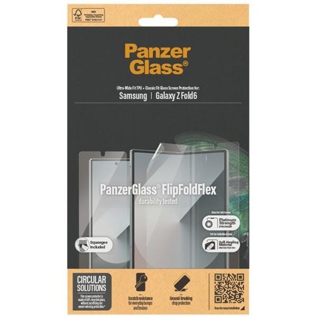 PanzerGlass Bundle 2in1 Sam Z Fold6 F956 Screen Protector Ultra Wide-Fit + TPU Classic Fit 7371 3
