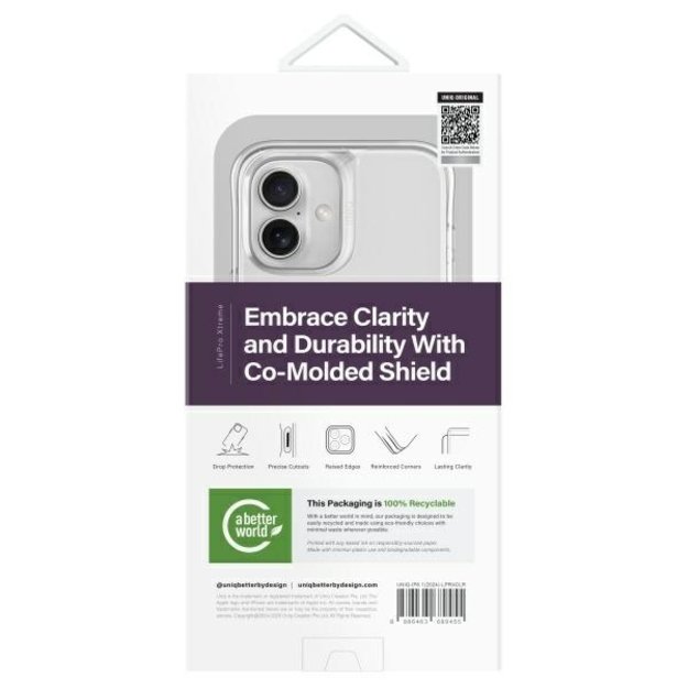 Uniq LifePro Xtreme iPhone 16 Case - Clear 4