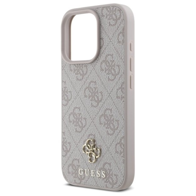 Guess Small Classic MagSafe iPhone 16 Pro Case - Pink 5