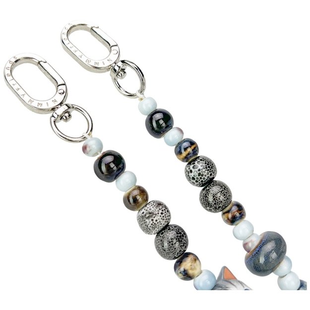 Nimmy New Big Eye Cute Pets 2.0 Bag Charm - Gray 3