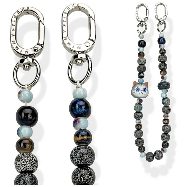 Nimmy New Big Eye Cute Pets 2.0 Bag Charm - Gray 6