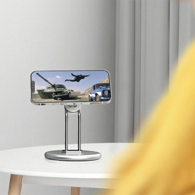 SODI SIM-300 MagSafe Phone Stand - Silver 8