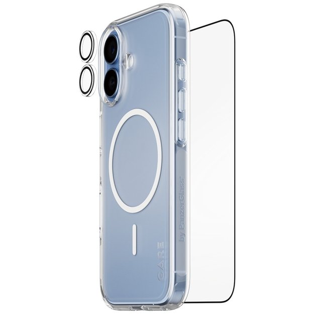 CARE by PanzerGlass Flagship Explorer 3in1 Case + Glass + Lens for iPhone 17 1