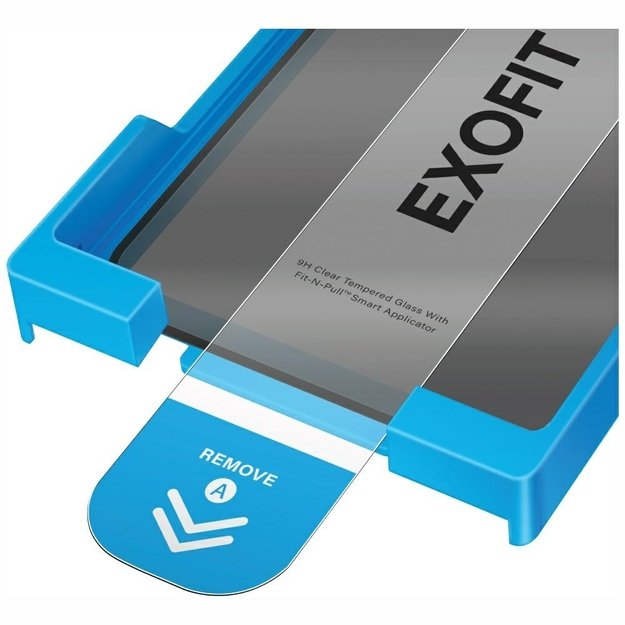 Uniq Optix Exofit Privacy Tempered Glass for iPhone 17 Pro Max with Applicator 4