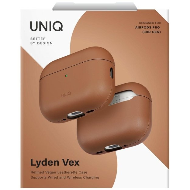 Uniq Lyden Vex Case for AirPods Pro 3 - Brown 1