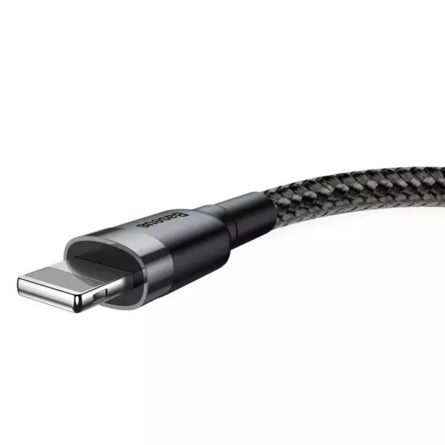 Baseus Cafule USB-A / Lightning 2A QC 3.0 cable 3 m - black and gray 2