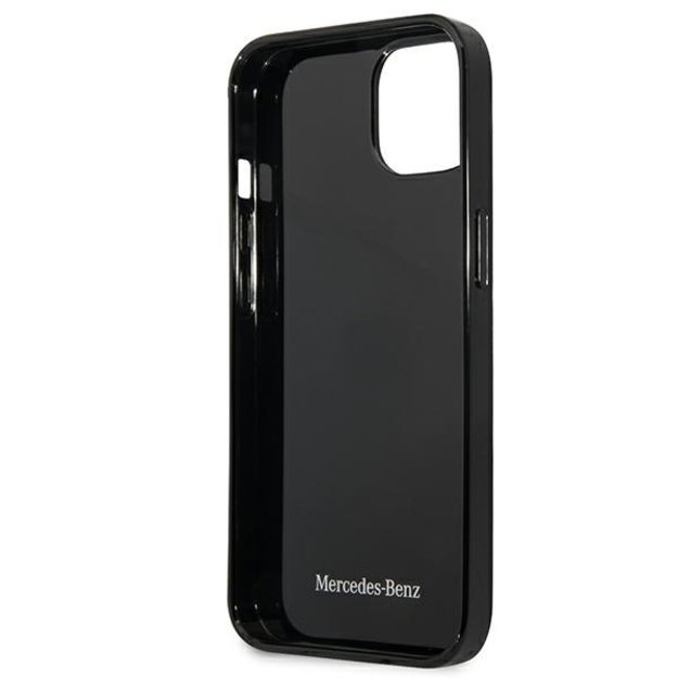 Mercedes MEHCP13SESPBK iPhone 13 mini 5,4  czarny/black hardcase Silver Stars Pattern 13