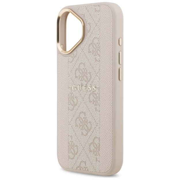 Guess 4G Stripe MagSafe Case for iPhone 17 - Pink 5