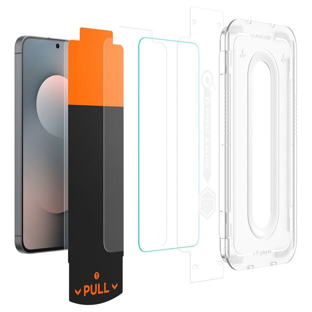 Spigen Glas.tR &quot EZ Fit Pro&quot  Tempered Glass 2-pack for Samsung Galaxy S25 FE 2