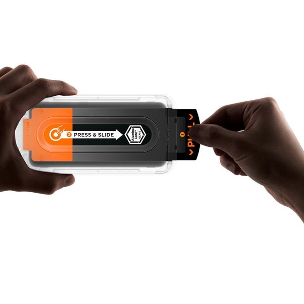 Spigen Glas.tR &quot EZ Fit Pro&quot  Tempered Glass 2-pack for Samsung Galaxy S25 FE 3