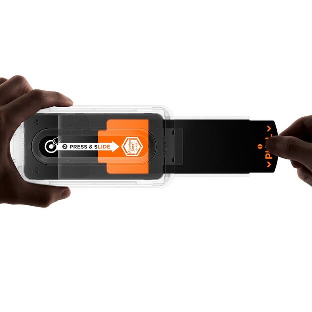 Spigen Glas.tR &quot EZ Fit Pro&quot  Tempered Glass 2-pack for Samsung Galaxy S25 FE 4