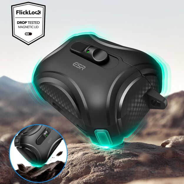 ESR Cyber ​​FlickLock MagSafe Case for AirPods Pro 3 - Black 5