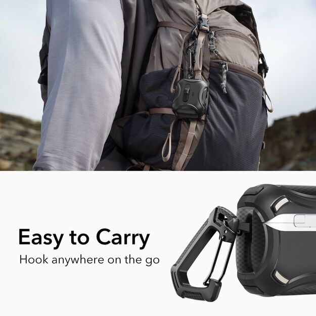 ESR Cyber ​​FlickLock MagSafe Case for AirPods Pro 3 - Black 2