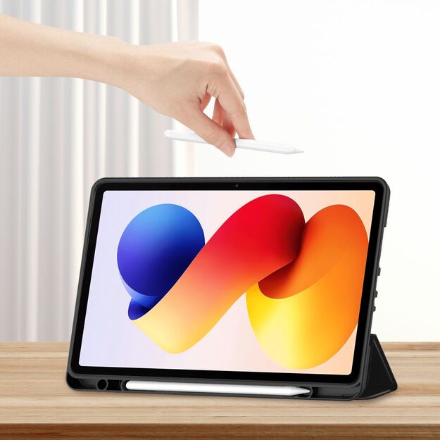 TechProtect SmartCase Pen Case for Xiaomi Poco Pad M1 / Redmi Pad 2 Pro 12.1 - Black 6